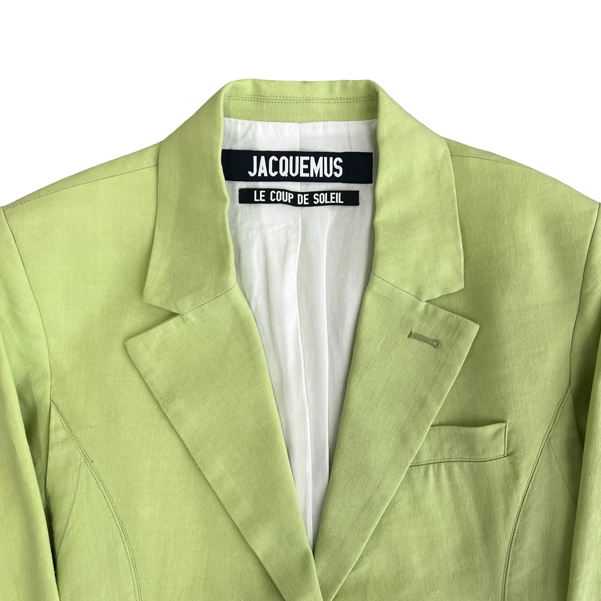 Jacquemus Green Tailored Jacket – SEVENSTARCLOTHING