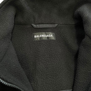 BALENCIAGA 2022AW Sherpa Half-Zip Heavy Fleece Jacket