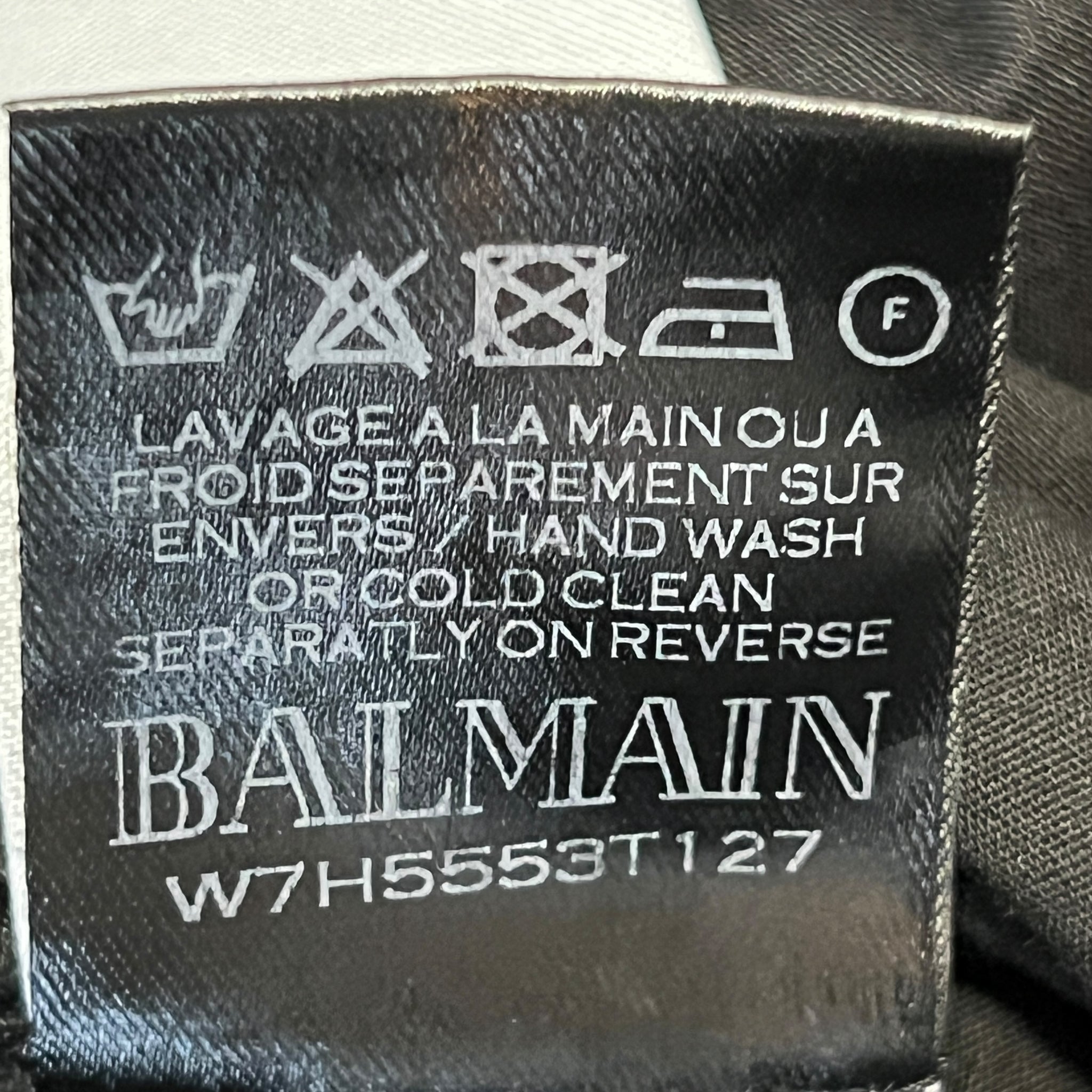 BALMAIN Cotton Elastane Biker Pants