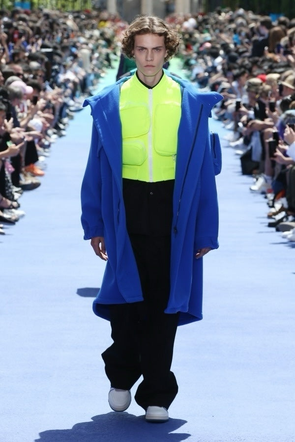 LOUIS VUITTON SS2019 Virgil Era 3D Multi-Pocket Knit Vest (Runway Reference / Black)