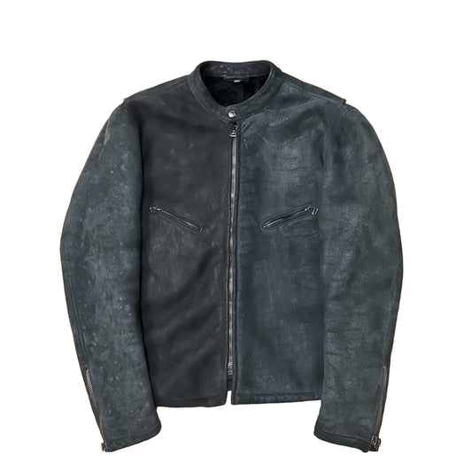 HELMUT LANG 2000AW BLACK BORE MOUTON SHEARLING JACKET