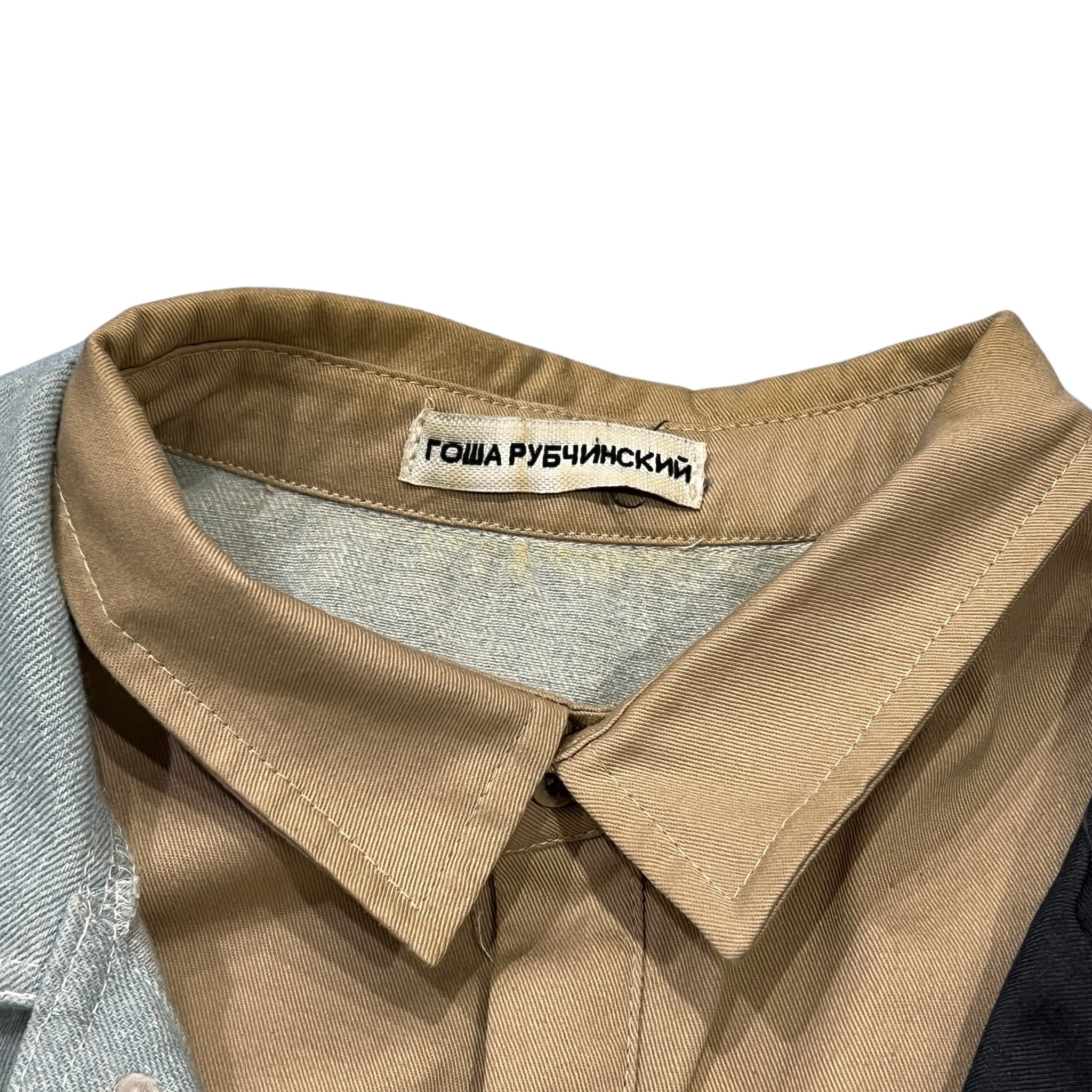 Gopha Rubchinskiy 2018SS Denim-Work-Tailored Jacket