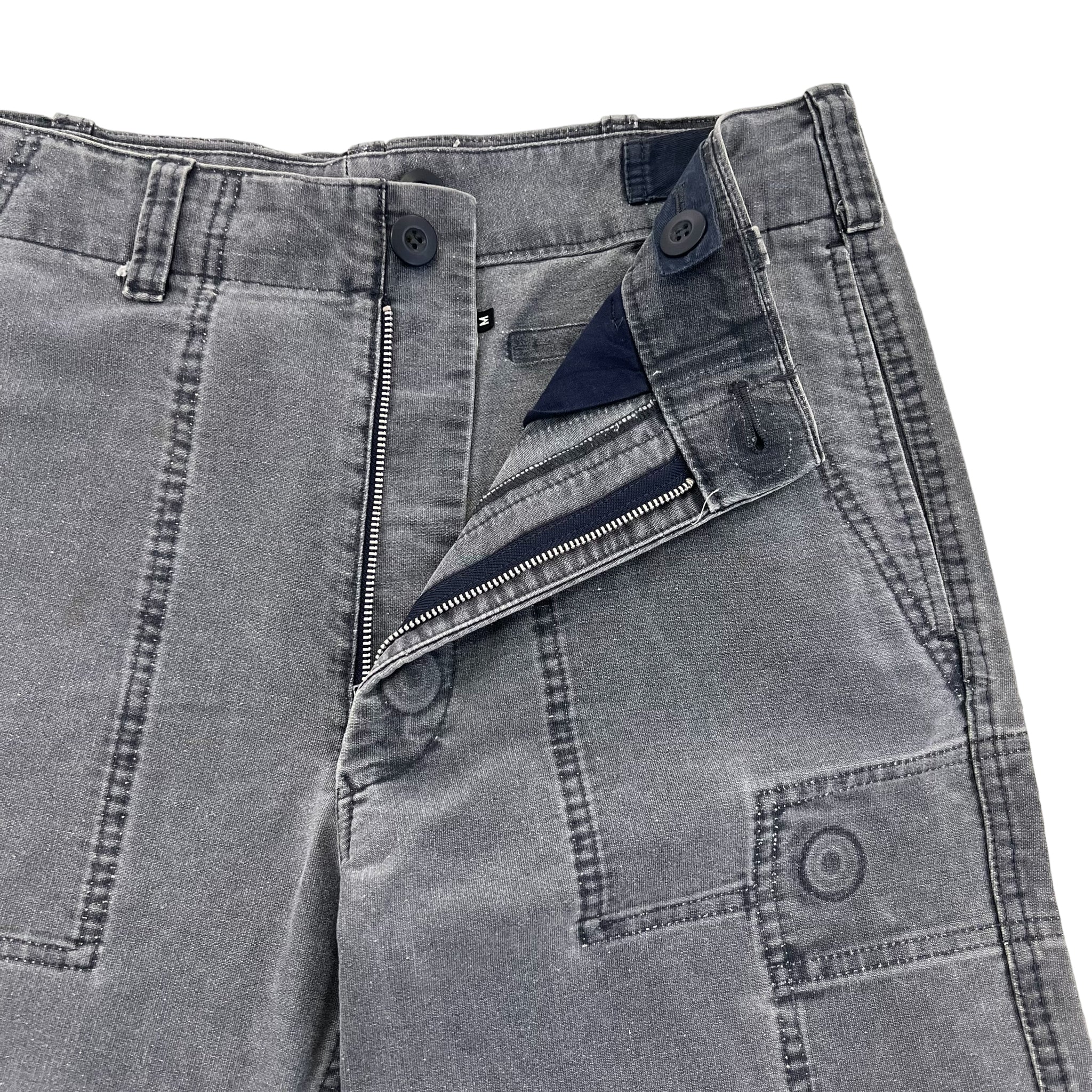 UNDERCOVER 1999SS RELIEF OVER-DYED CARGO PANTS