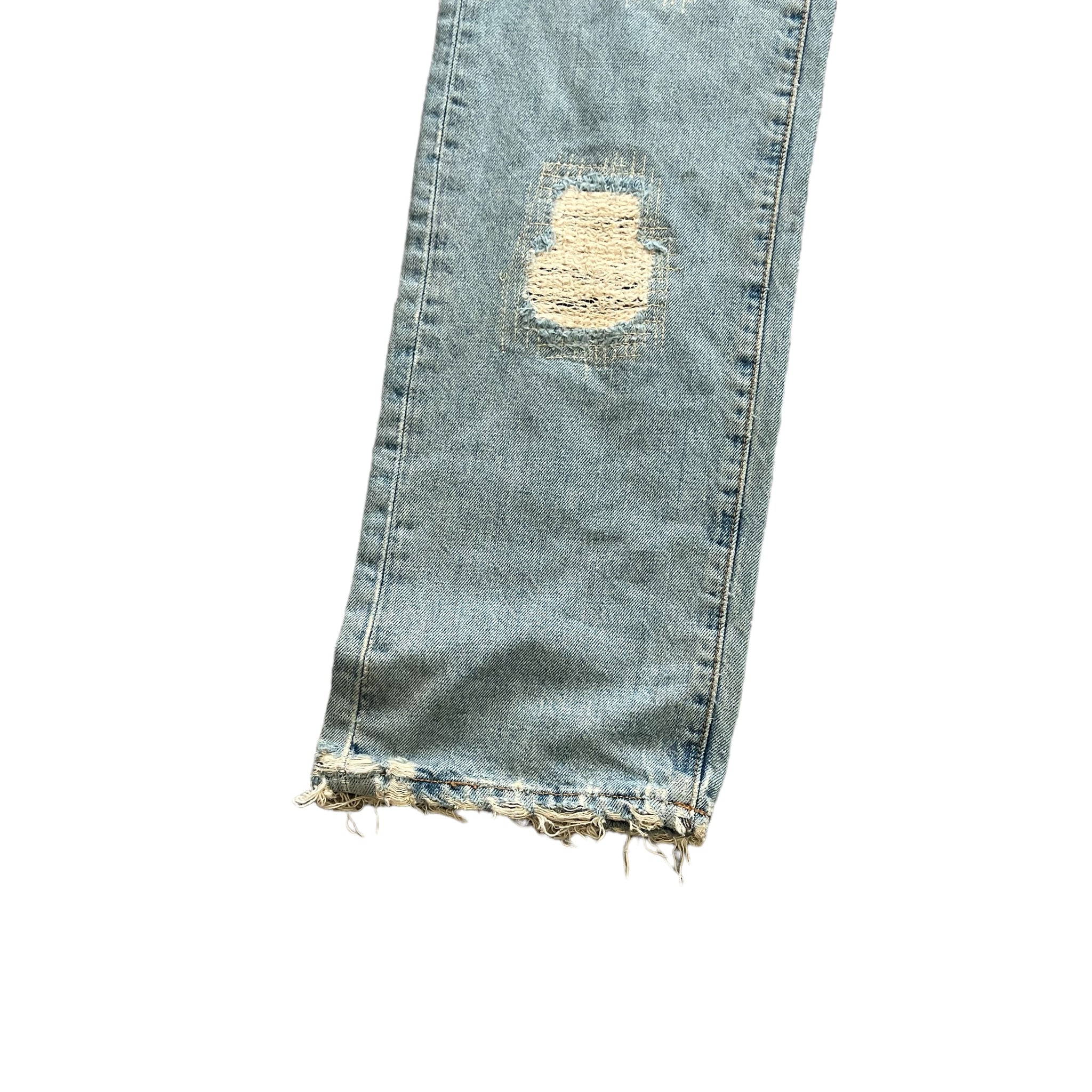 DIOR HOMME HEDI SLIMANE 2006SS CRASH DENIM