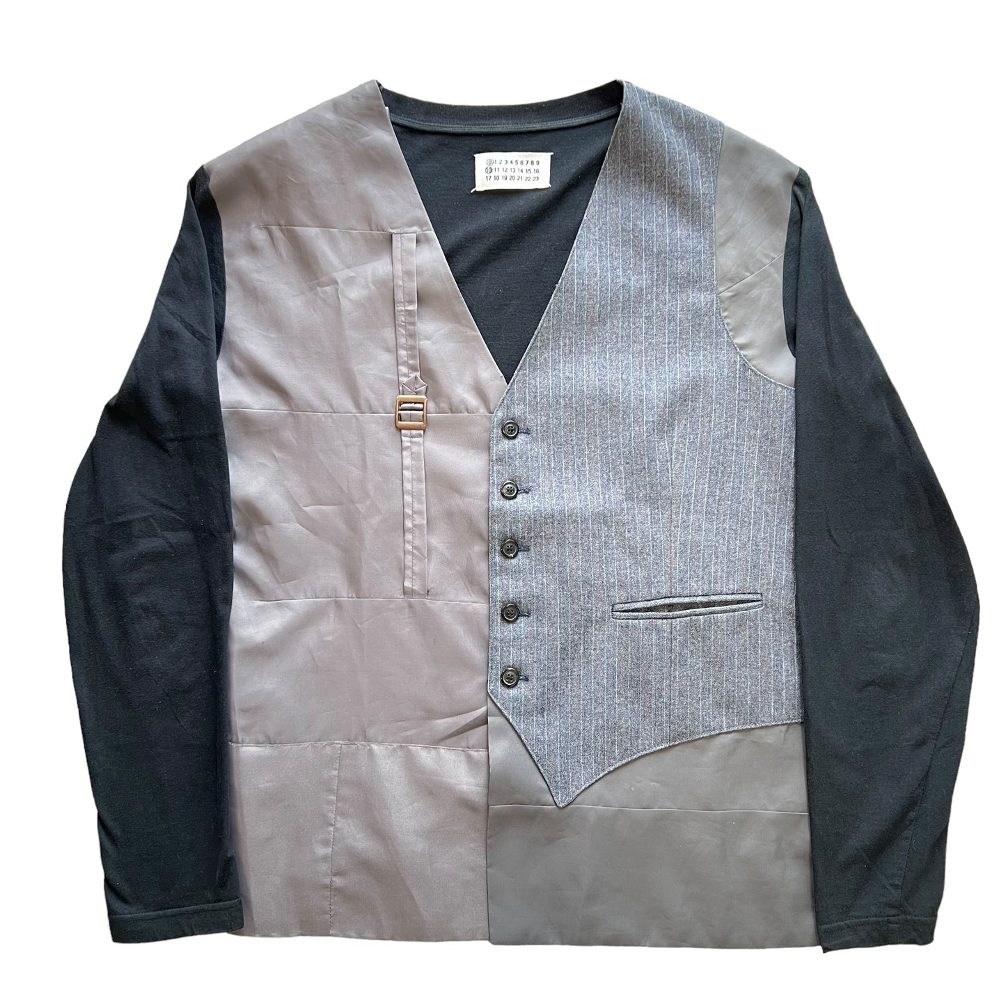 MAISON MARTIN MARGIELA 2004AW ARTISANAL HYBRID CARDIGAN