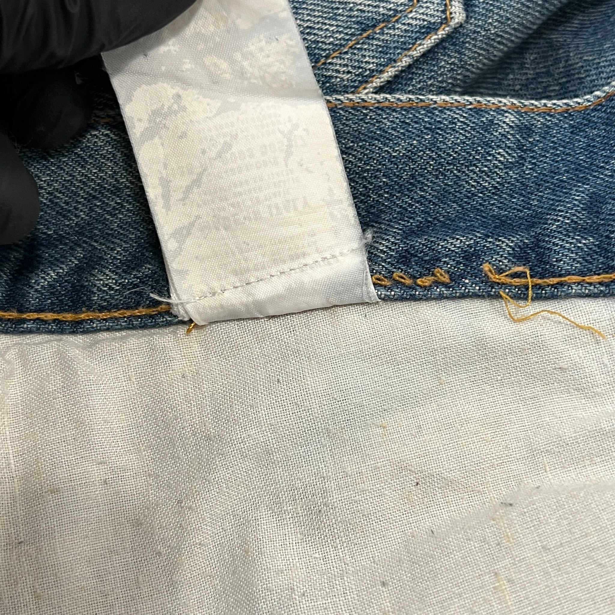 Helmut Lang 2000s Paint-Splattered Painter Jeans