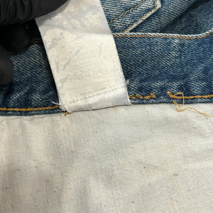 Helmut Lang 2000s Paint-Splattered Painter Jeans