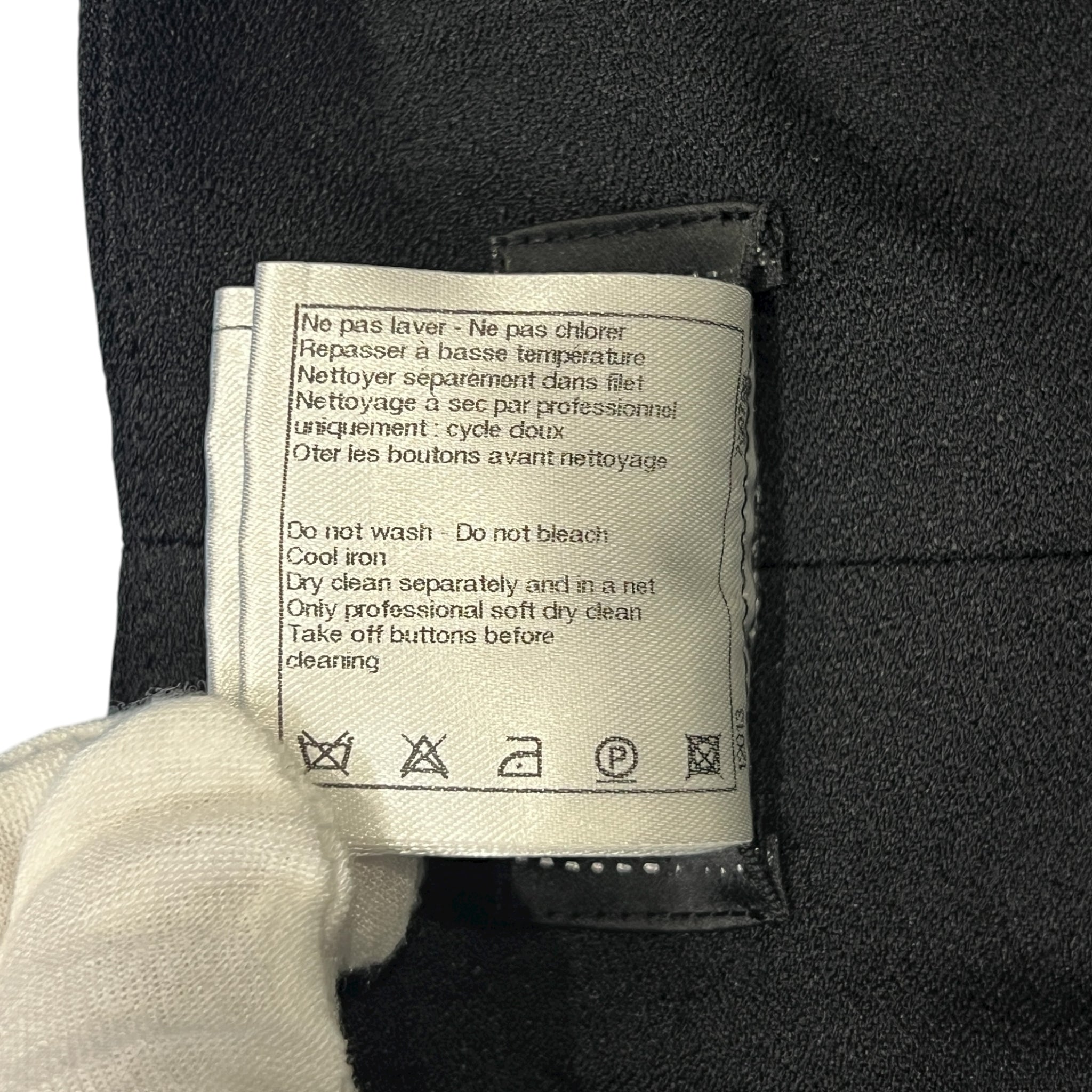 CHANEL Culotte Skirt Silk Short Pants