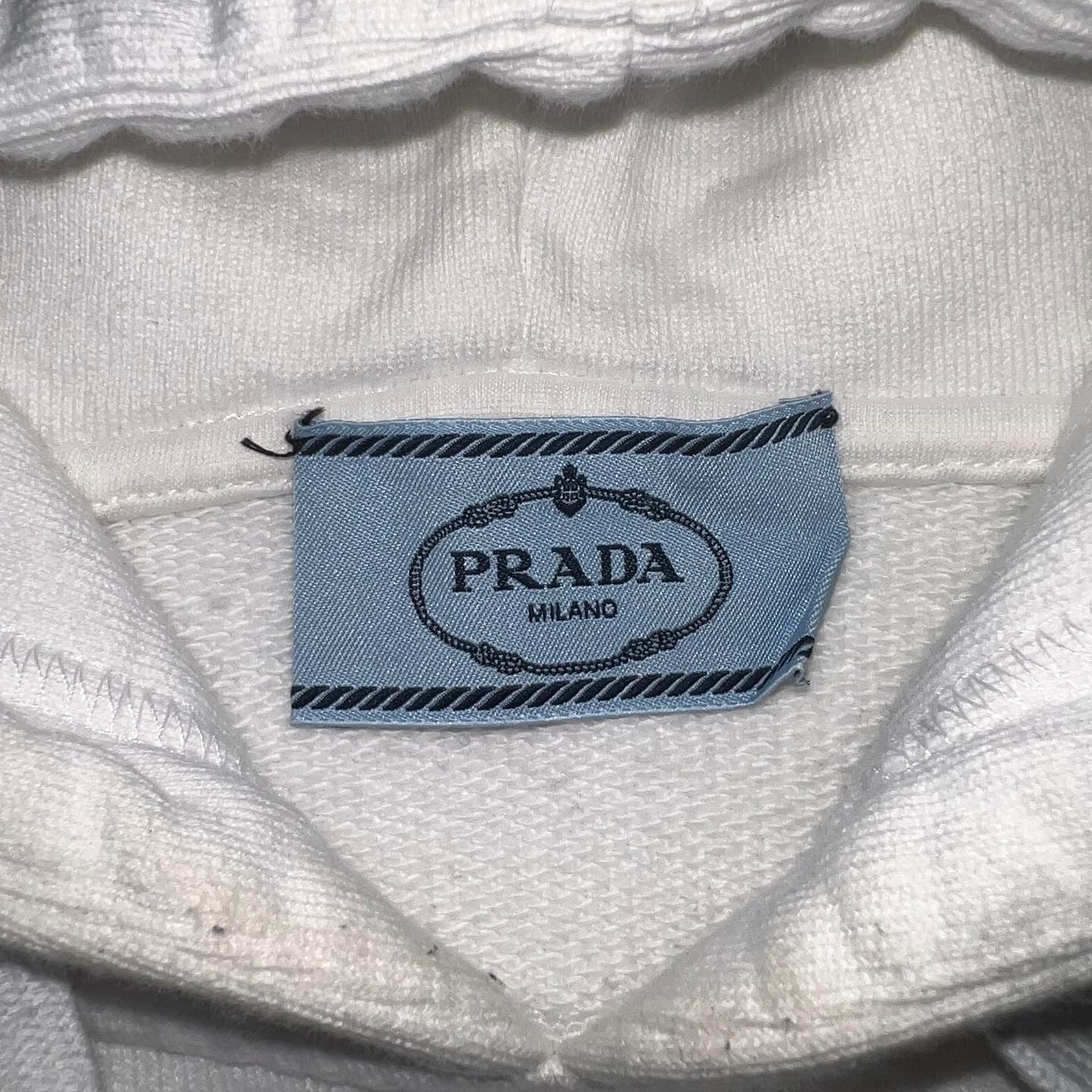 PRADA × RAF SIMONS 2021SS GRAPHIC PRINT OVERSIZED HOODIE PETER DE POTTER
