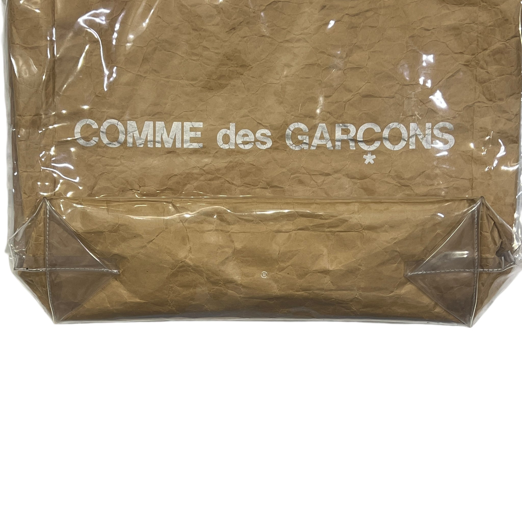 COMME des GARCONS PVC PU Vinyl Tote Bag