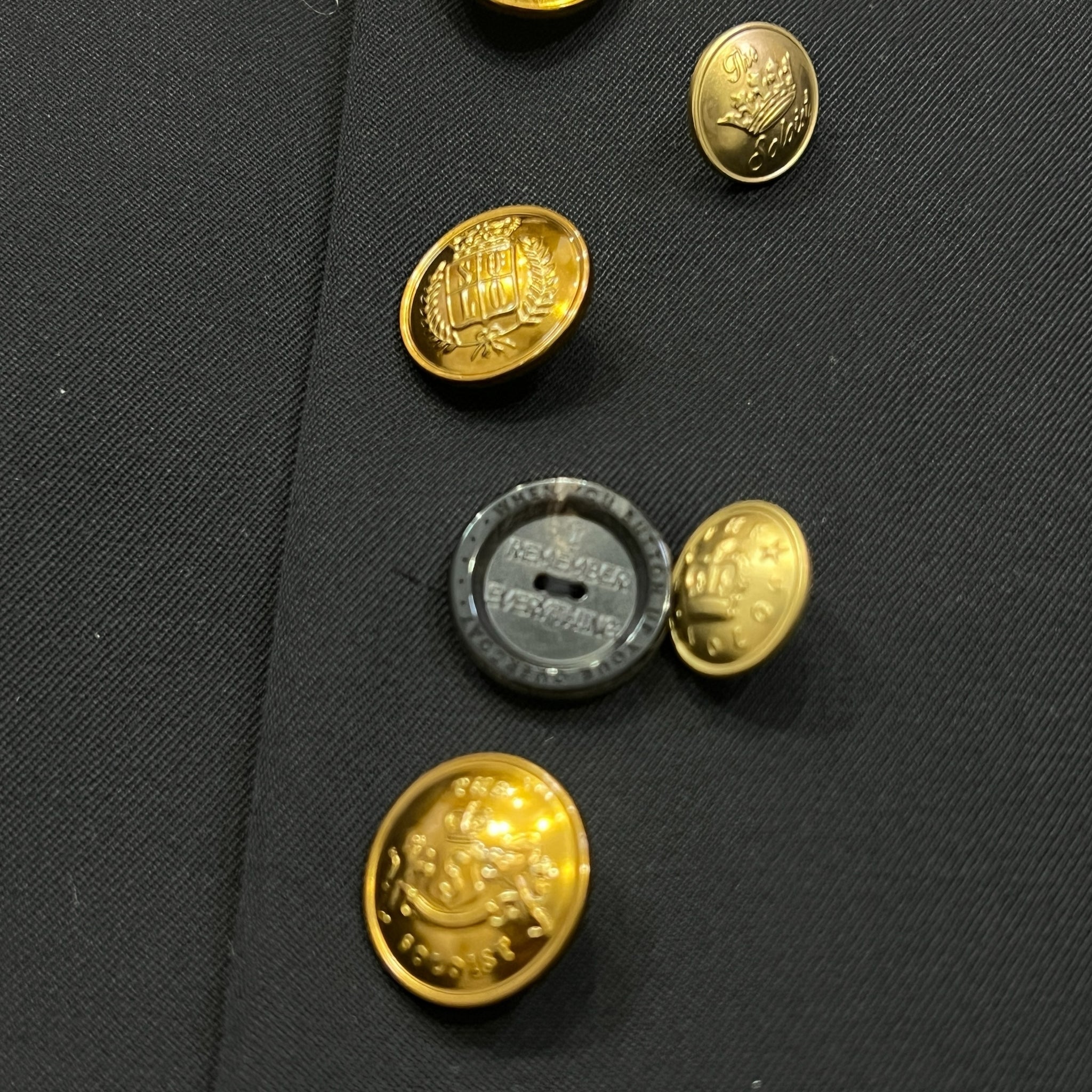 TAKAHIROMIYASHITA TheSoloist. 2025SS Chesterfield Coat with Gold buttons