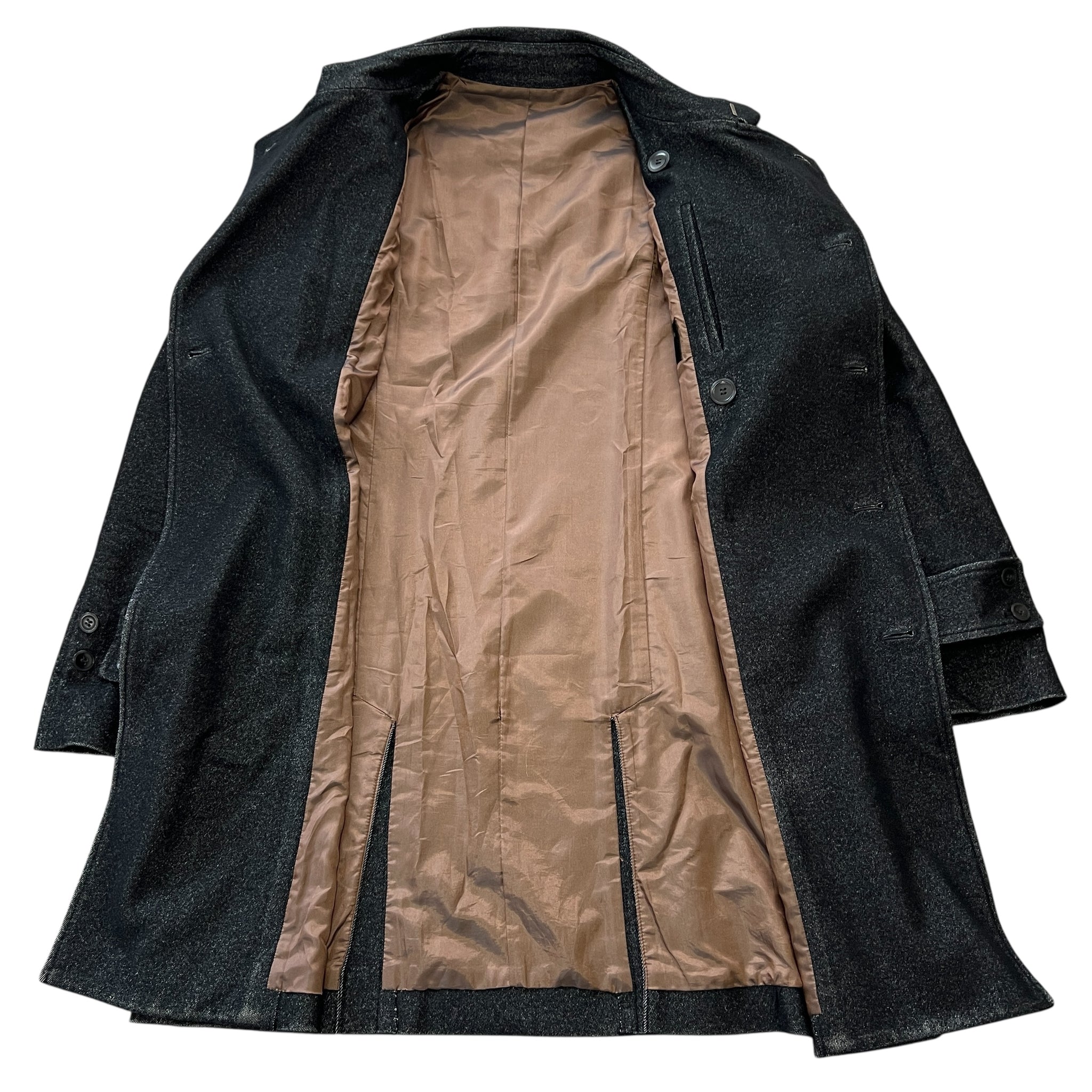 Jean Paul Gaultier Homme 90s Double Breasted Trench Coat