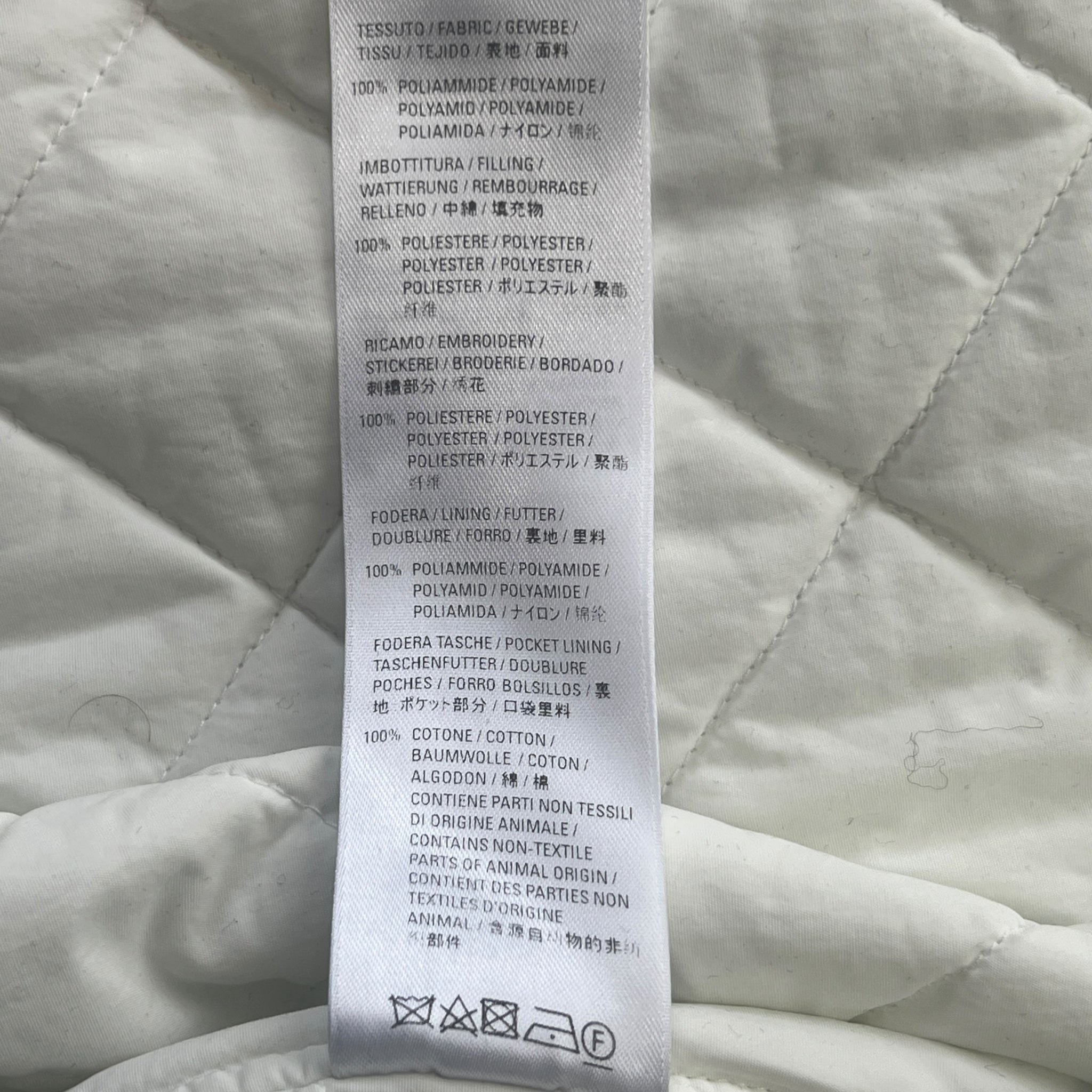 BALENCIAGA 2023AW Chest Logo Embroidered Padded Shirt Blouson