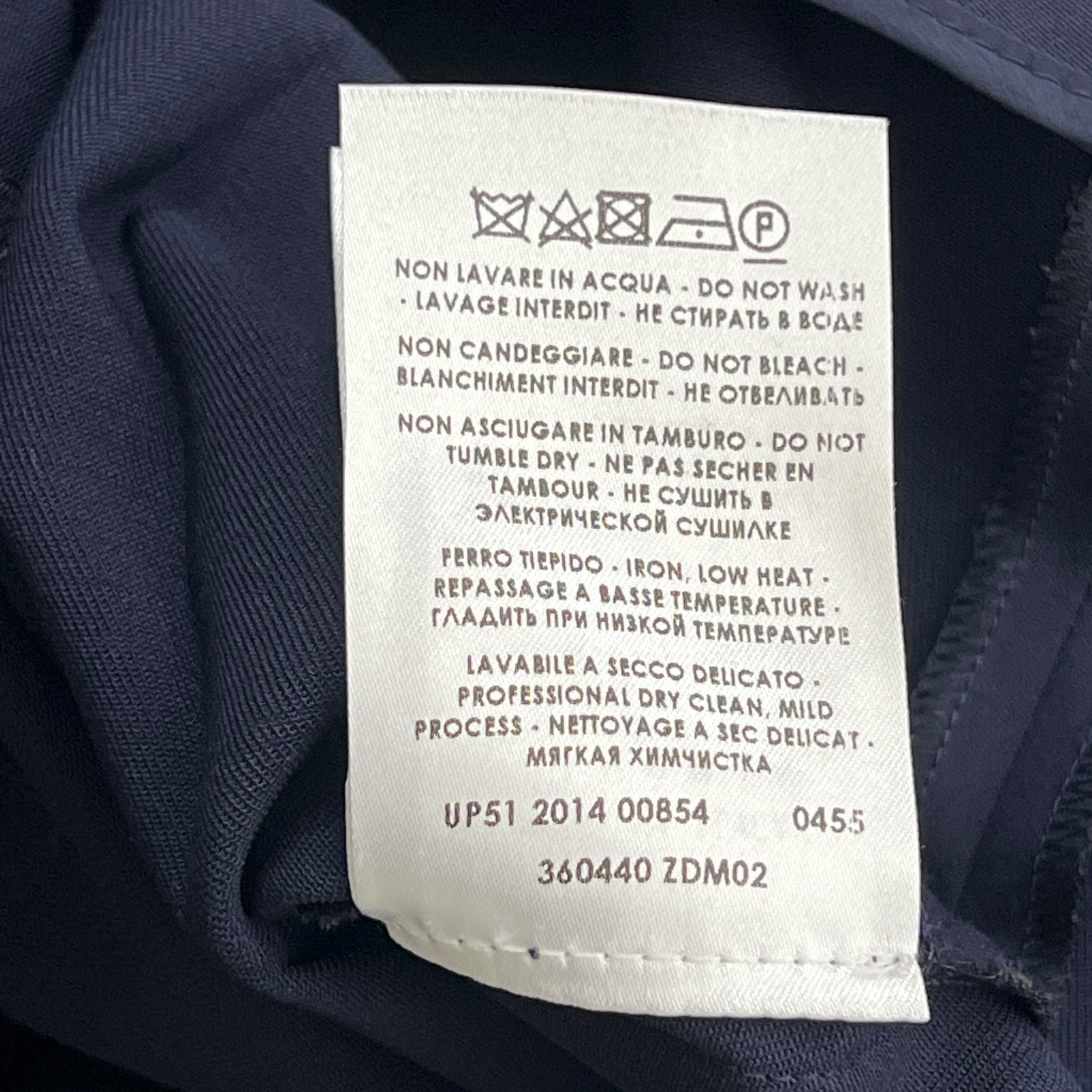 GUCCI 2015SS Side Zip Flare Pants