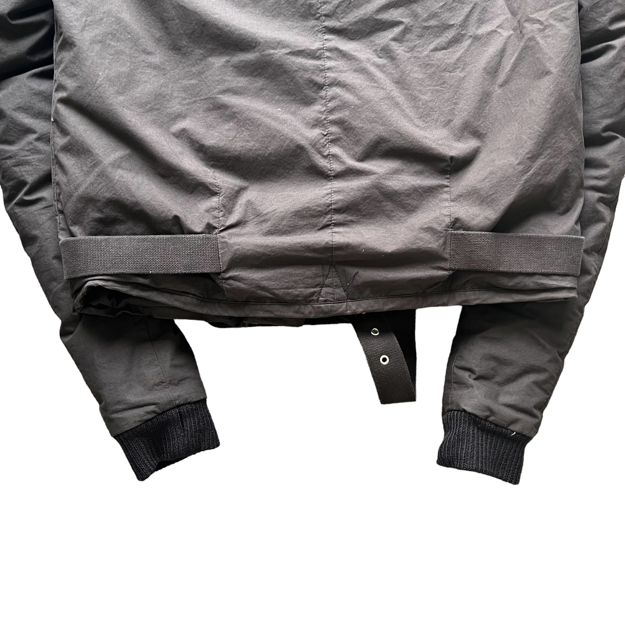RICK OWENS 05AW MOOG NYLON PUFFER DOWN JACKET