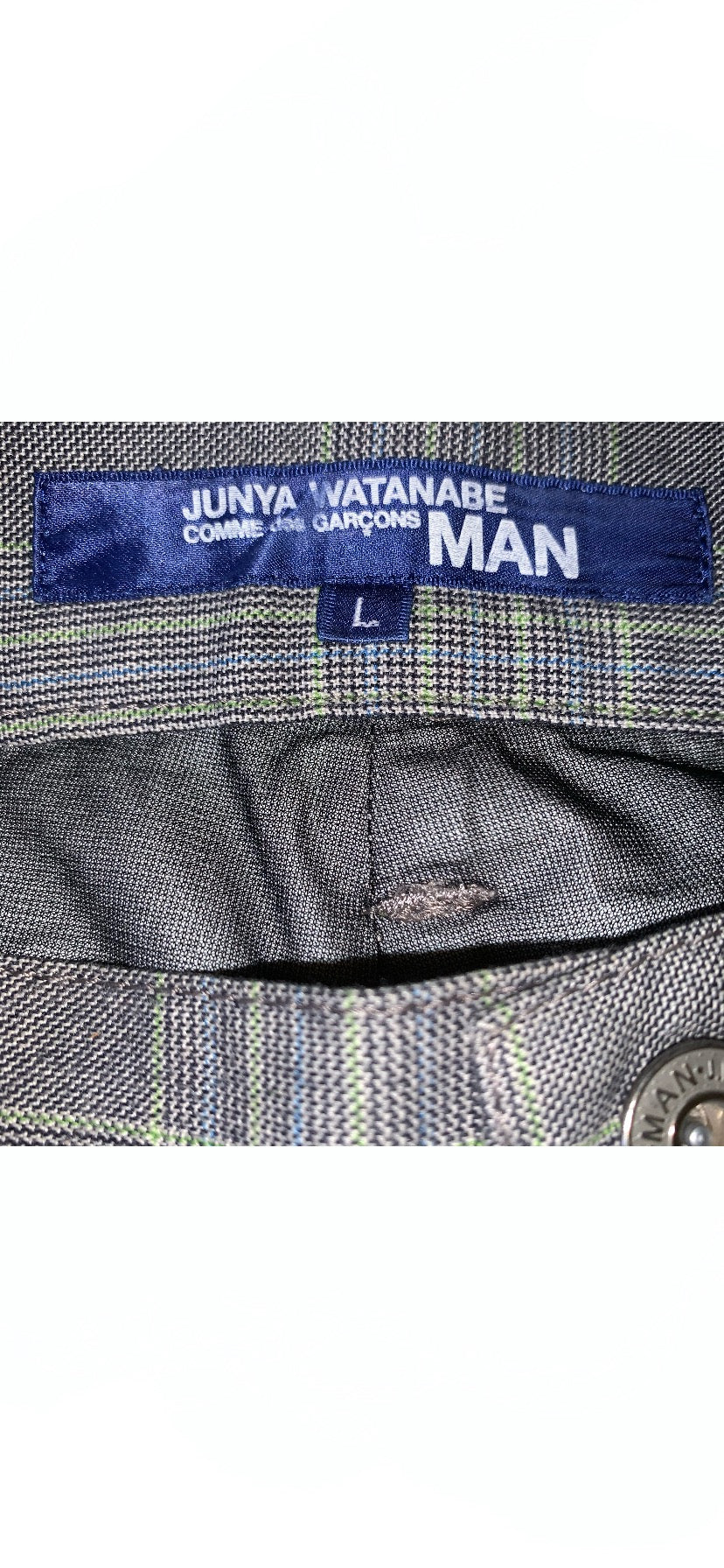 JUNYA WATANABE COMME des GARCONS MAN × PORTER 2005AW PLAID CHECK CARGO SHORT PANTS