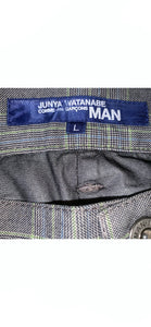 JUNYA WATANABE COMME des GARCONS MAN × PORTER 2005AW PLAID CHECK CARGO SHORT PANTS