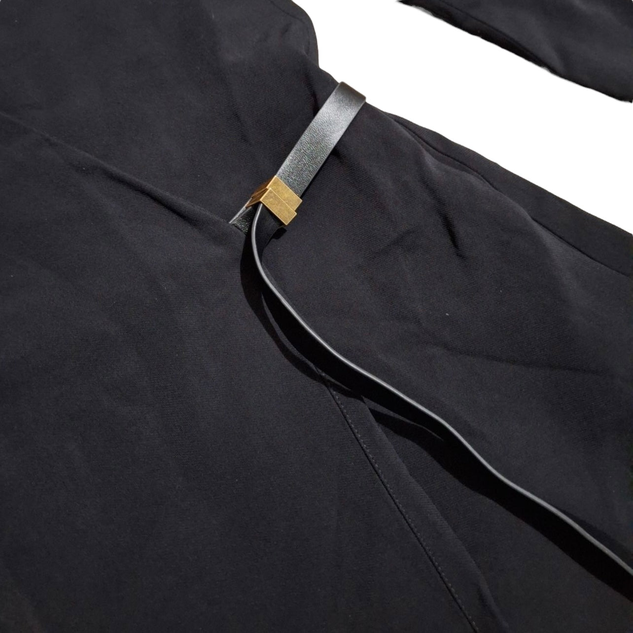 THE ROW VANA VELTED WRAP SILK DRESS
