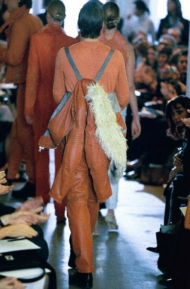 HELMUT LANG 1999AW Moleskin Cotton Astro Biker Jacket