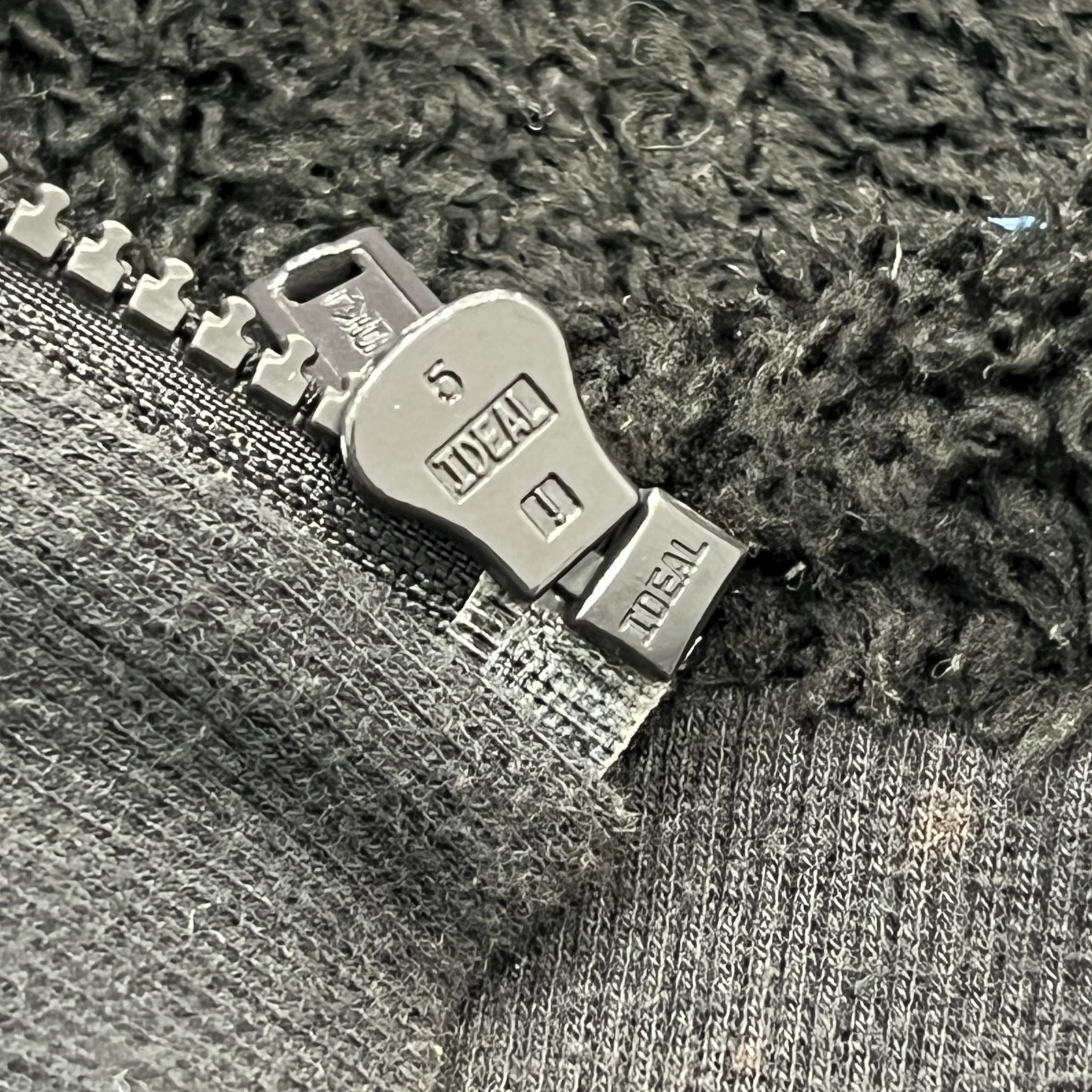 20471120 HYOMA Fleece Zip-Up Hoodie Parka