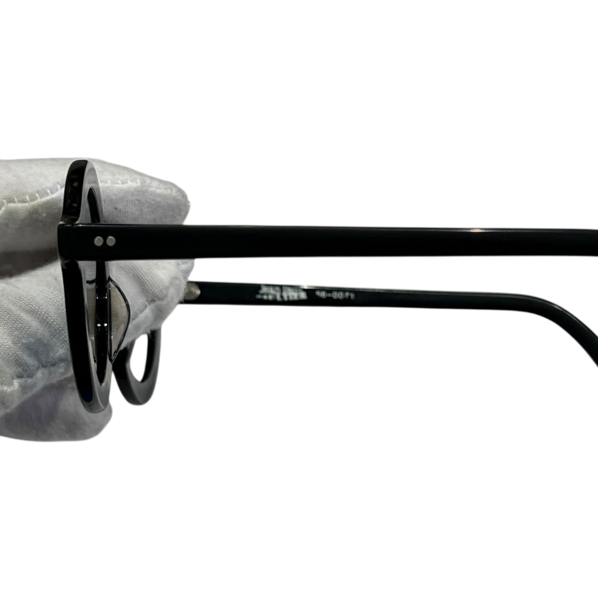 Jean Paul GAULTIER 90's Vintage 56-0071 Round Spellout Sunglasses