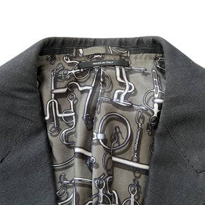 Hermes Inner Silk Tailored Jacket