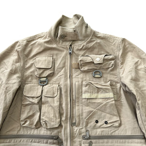 GENERAL RESEARCH 2002AW Nylon Cotton Parasite Cargo Fishing Jacket