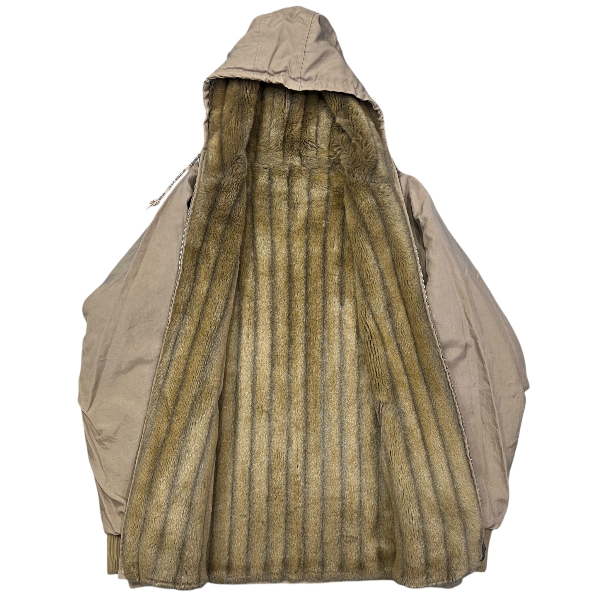 A BATHING APE OG BAPE ×NIGO Reversible Faux Fur /Nylon Jacket