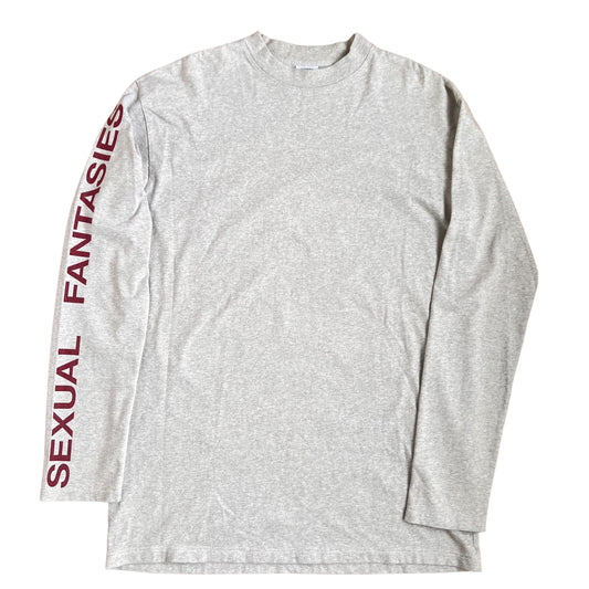 vetements 16AW Sexual Fantasies Long Sleeve Shirts