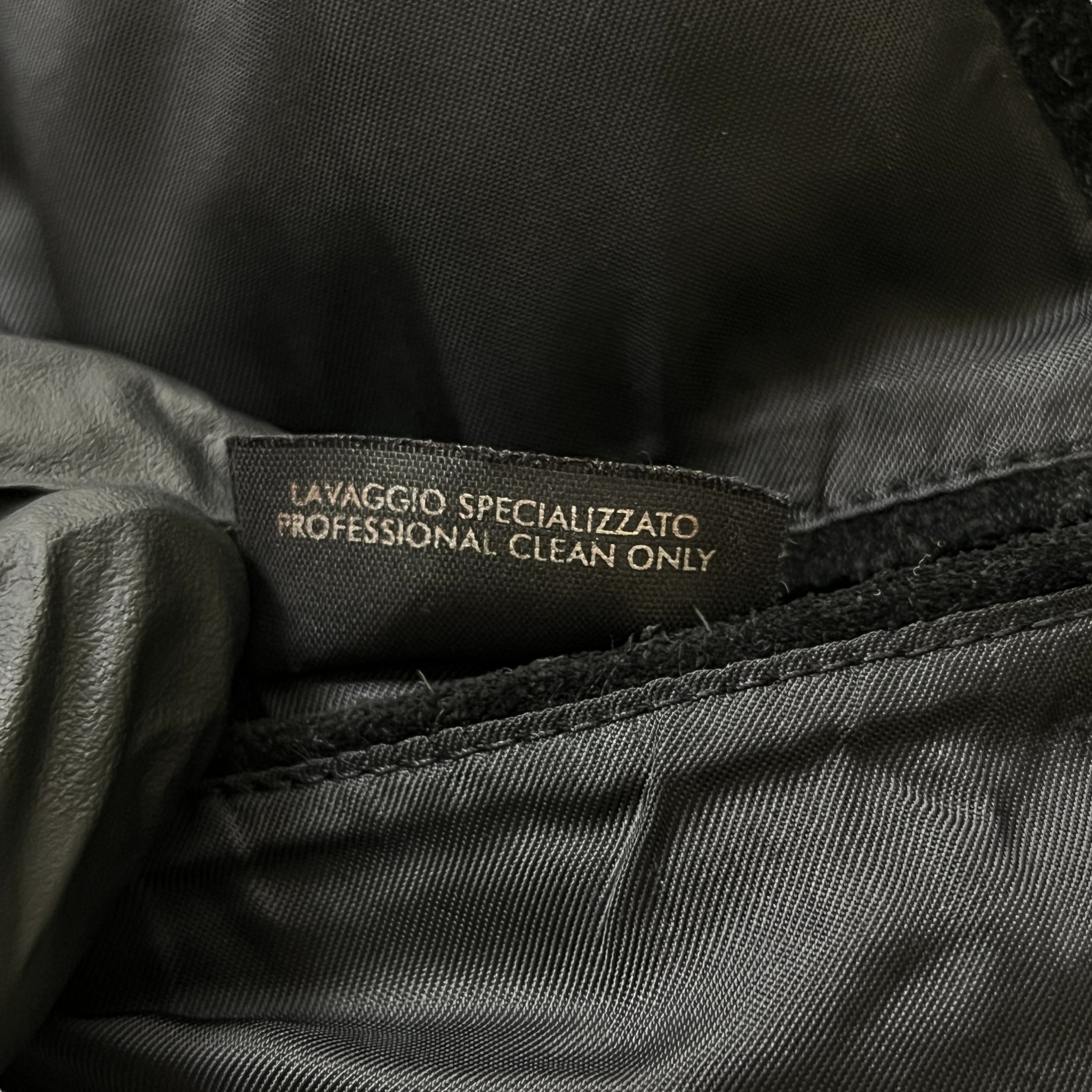 GUCCI Suede Leather Tailored Jacket