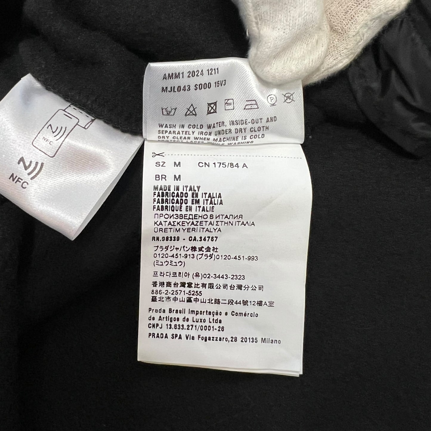 MIU MIU 2024AW Logo Half Zip Fleece Sweat