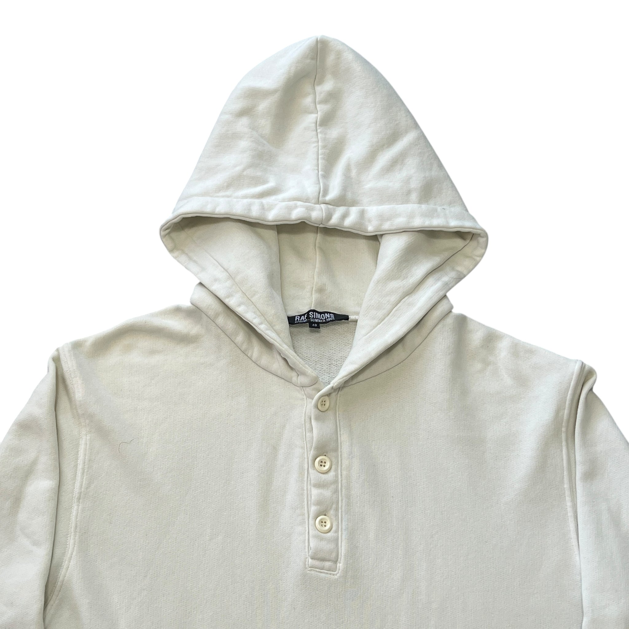 RAF SIMONS 2004SS 'May the circle be unbroken' Henry Neck Hoodie