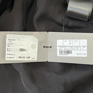 BALENCIAGA 2022SS ディストレス オーバーサイズ バッファローチェック ラインドシャツジャケット