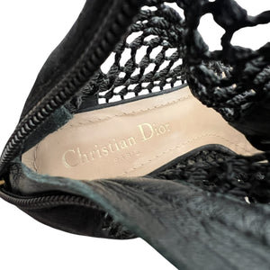 Christian Dior Naughtily-D Suede & Mesh Statement Boots