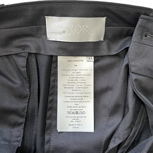 DIOR × CACTUS JACK 2022SS Virgin Wool Flared Trousers