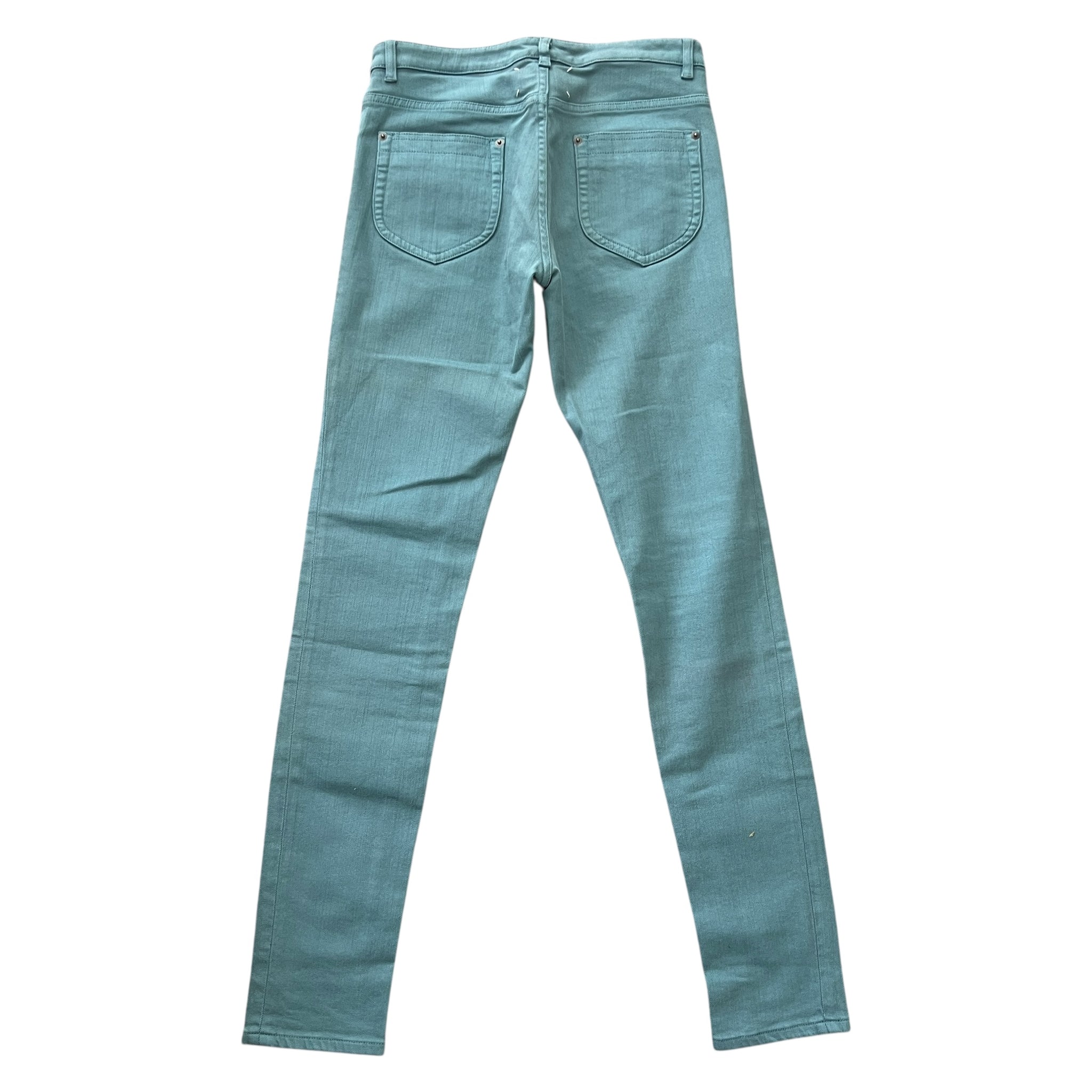 Maison Margiela 2013SS Green Cotton Skinny Pants