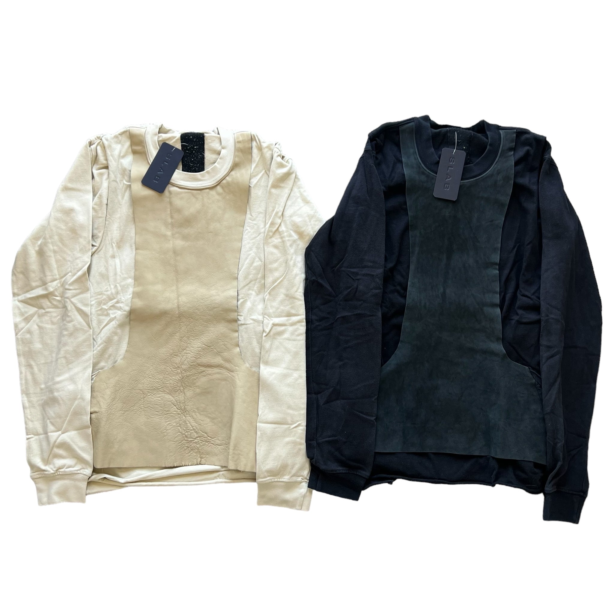 RICK OWENS 2001AW "SLAB" MULTI LAYERED SWEATER