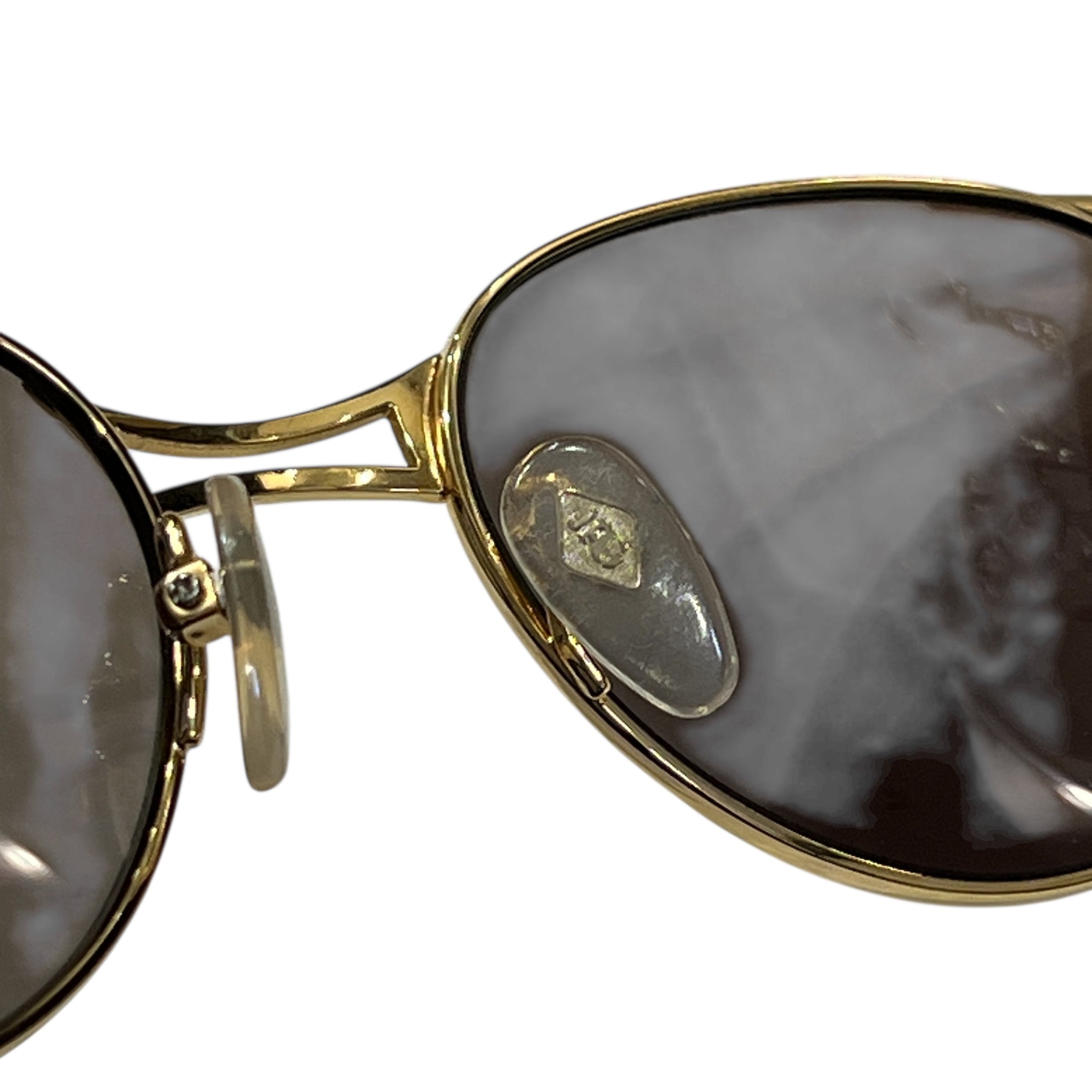 Jean Paul GAULTIER 90's Vintage Sunglasses 56-4179 Logo Metalframe