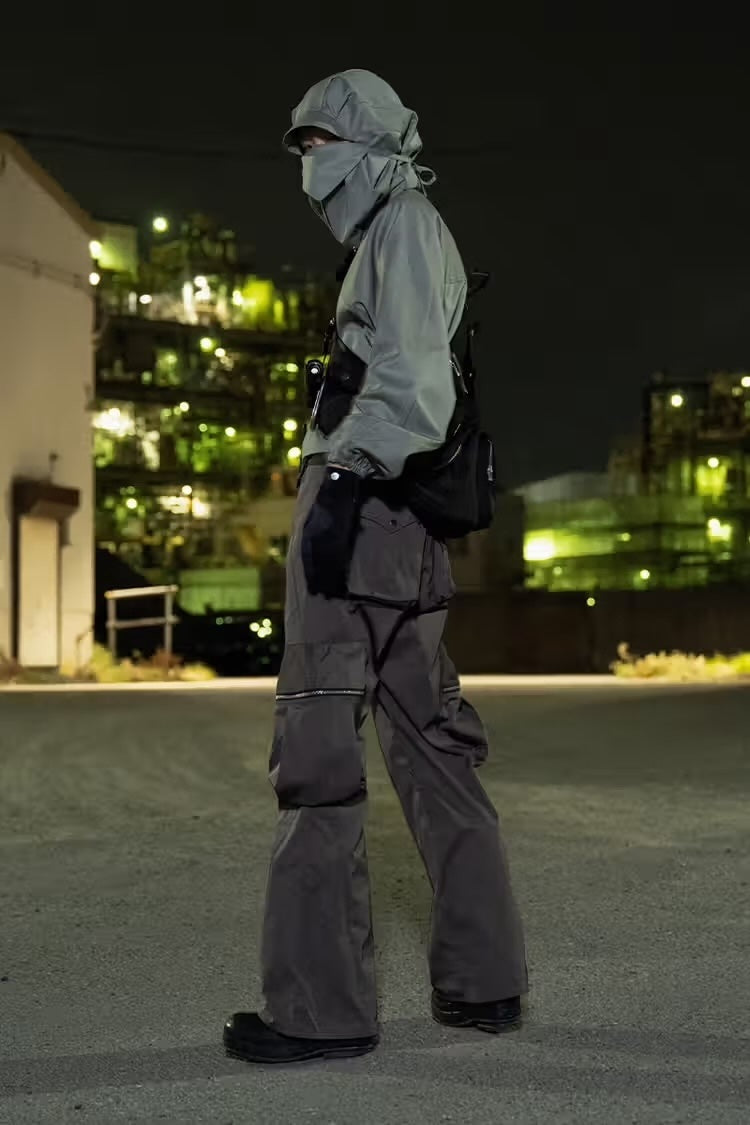FFFPOSTALSERVICE 2024FW Flare Cargo Pants
