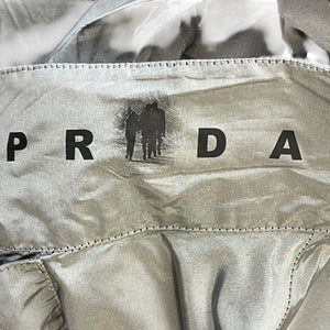 PRADA 2022AW RAF SIMONS Silk All In One Triangle Plate Jumpsuit