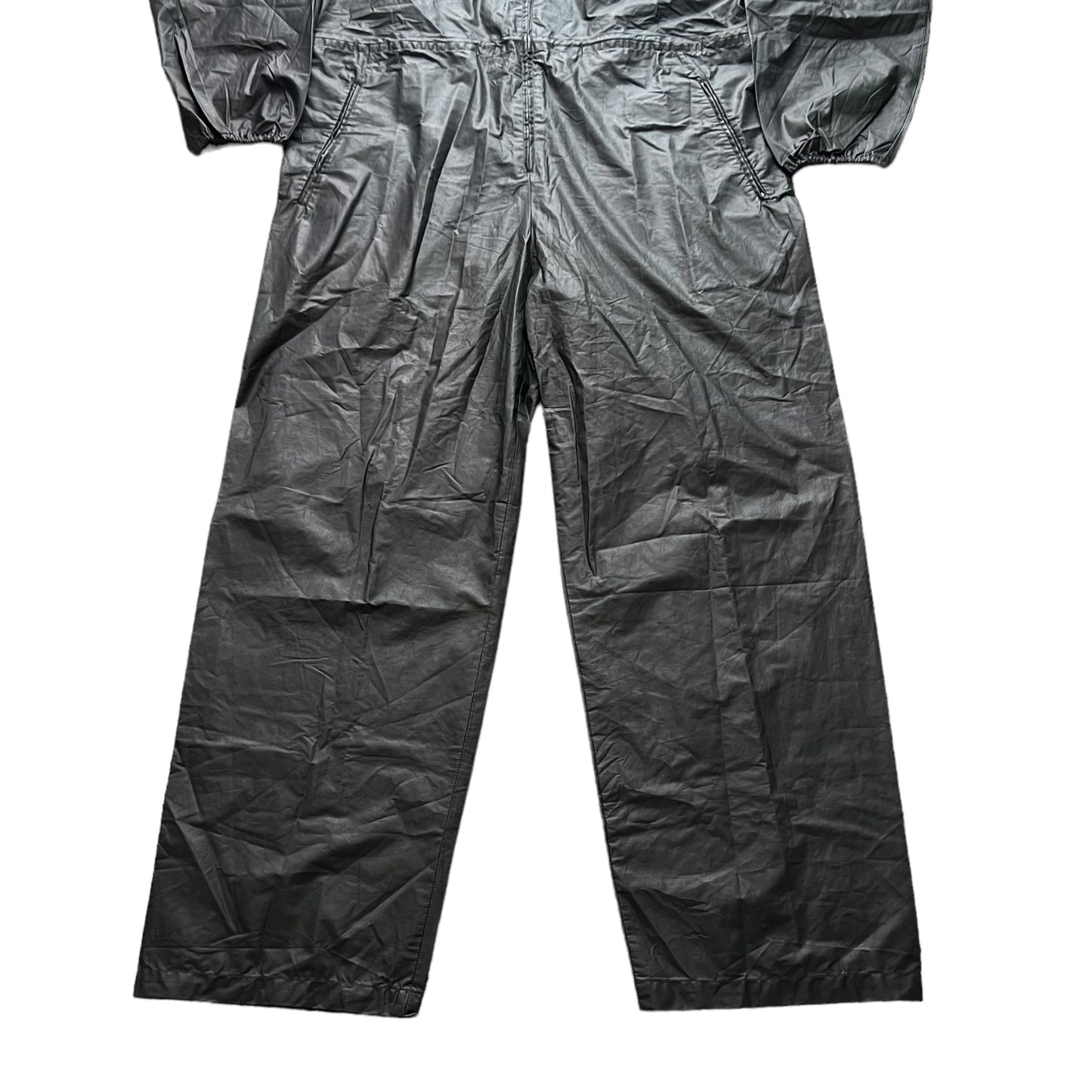 YEEZY GAP COATED COTTON OVERALLS JUMPSUIT