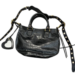 BALENCIAGA 2024SS Neo Cagole S Gold studs Tote Bag
