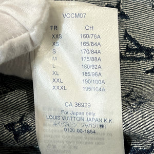 LOUIS VUITTON 2020AW × NIGO Giant Damier Waves Monogram Denim Jacket