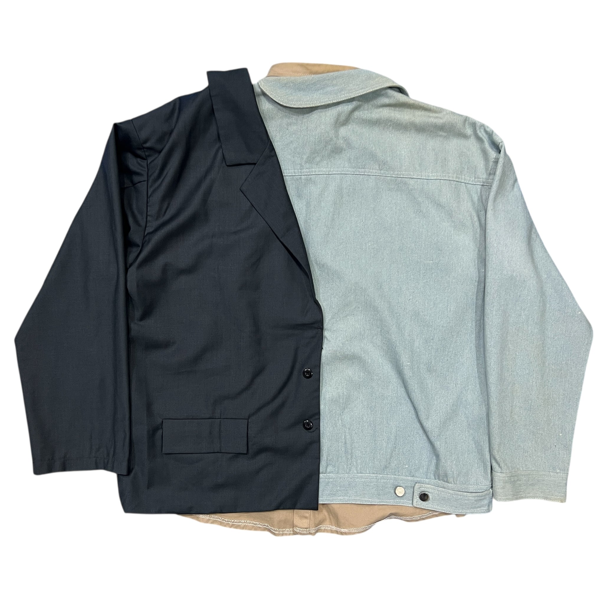 Gopha Rubchinskiy 2018SS Denim-Work-Tailored Jacket