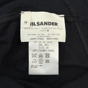 JIL SANDER 2019AW Design Arm Drape Wool One Piece