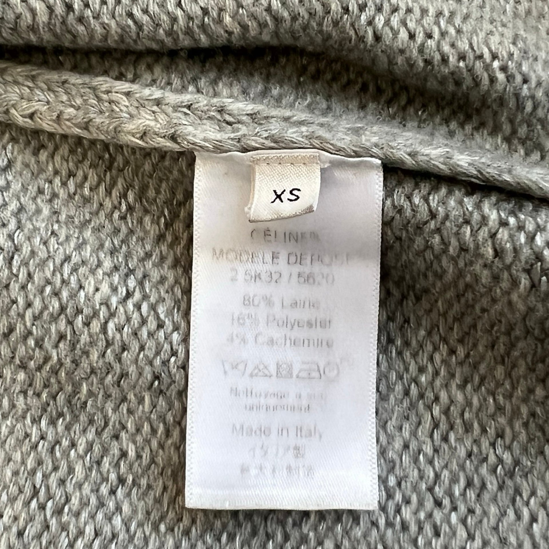 Celine by Phoebe Philo Heavy Long Knit Cardigan – SEVENSTARCLOTHING