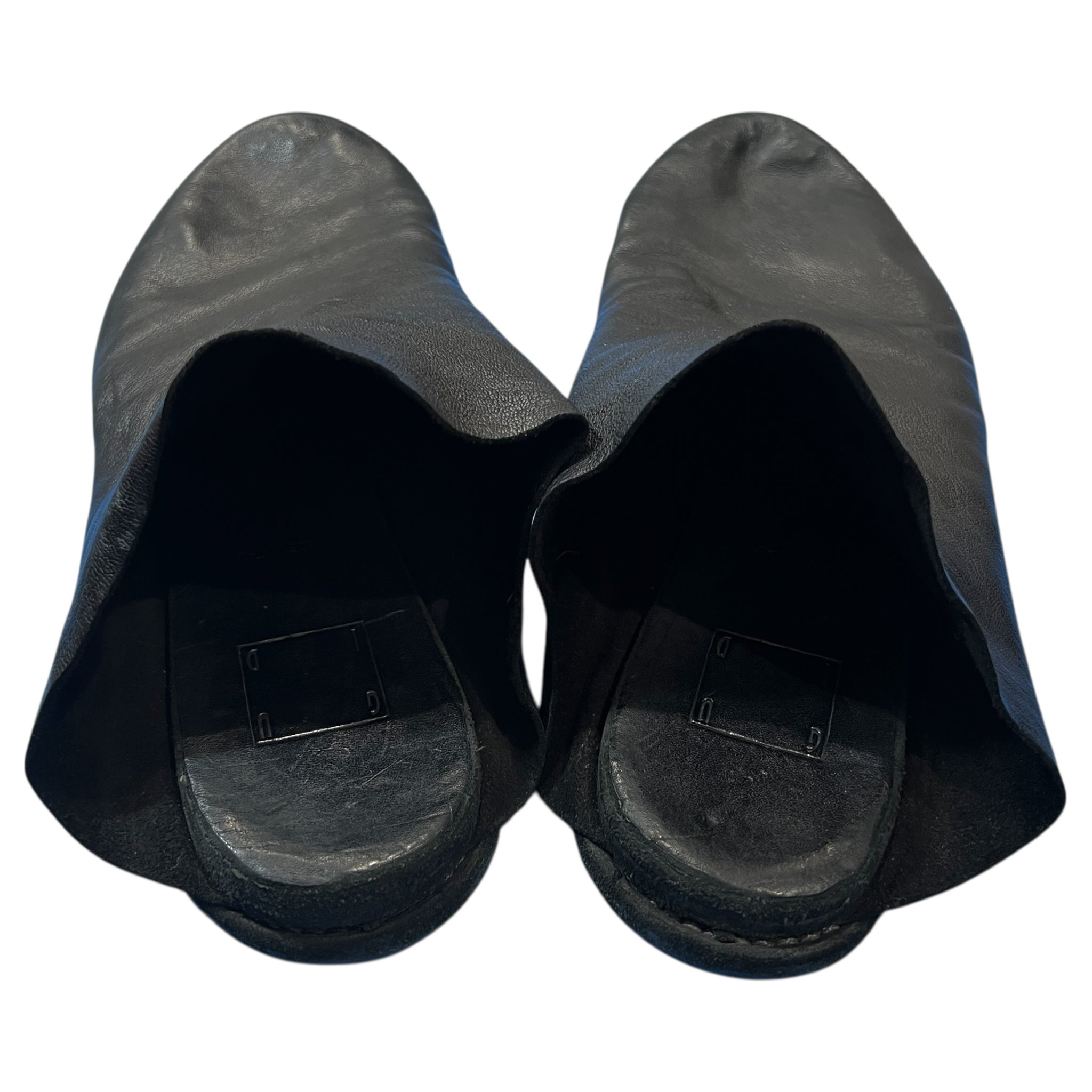 RUGGERO GUIDI E29 Kangaroo Full Grain Ulined Leathei Mule