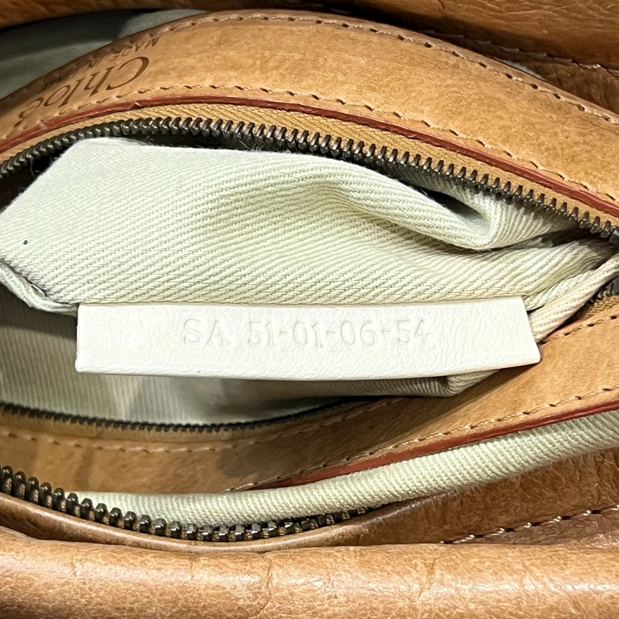 Chloé Silverado Handbag Leather Brown