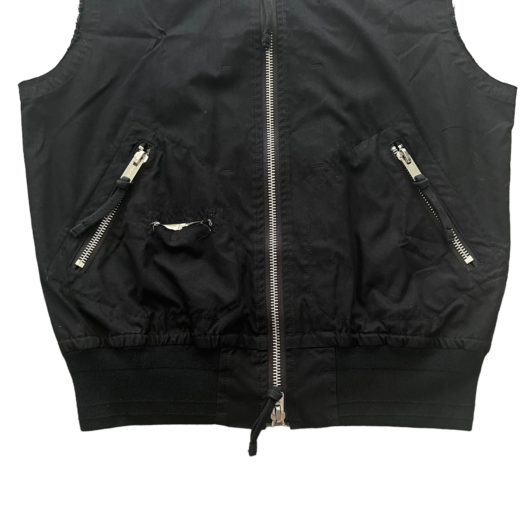 TAKAHIROMIYASHITA TheSoloIst．ソロイスト 2015SS "youth" Sleeveless Flight Jacket