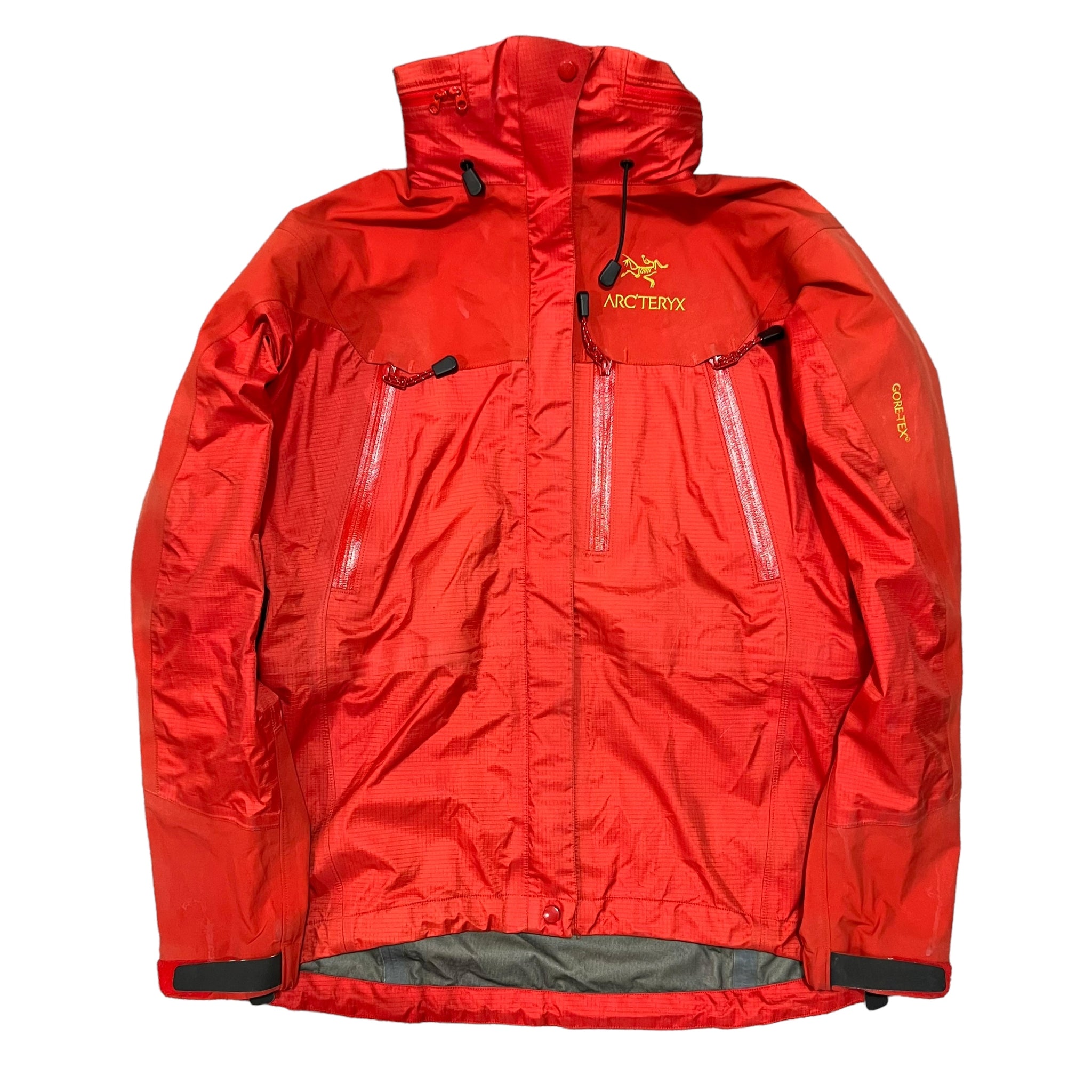 ARC'TERYX 1998 ARCHIVE GOLD PHOENIX THETA AR  GORETEX ZIP UP JACKET